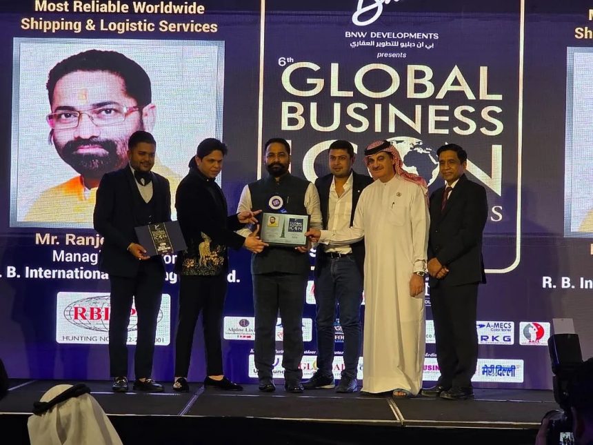 Ranjit Singh Vishen Wins Global Business Icon