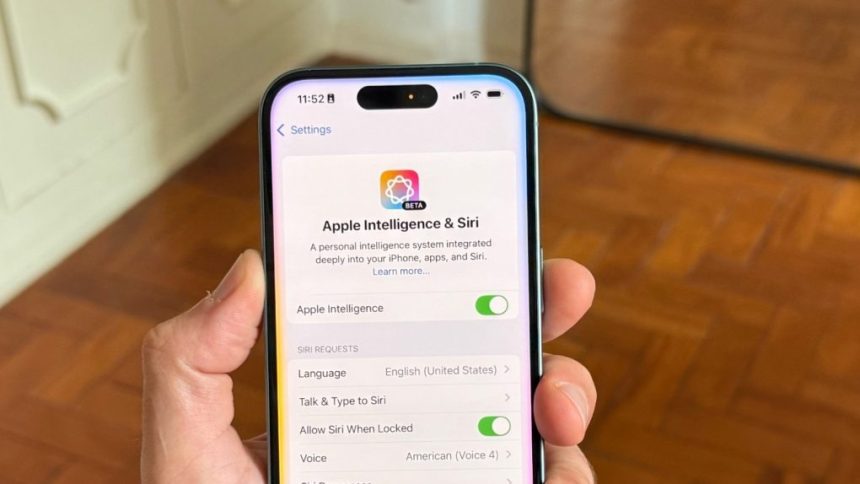 Disable Apple Intelligence Features