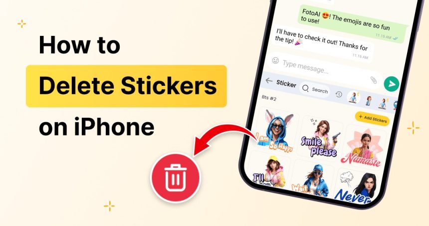 How to Delete Stickers on iPhone